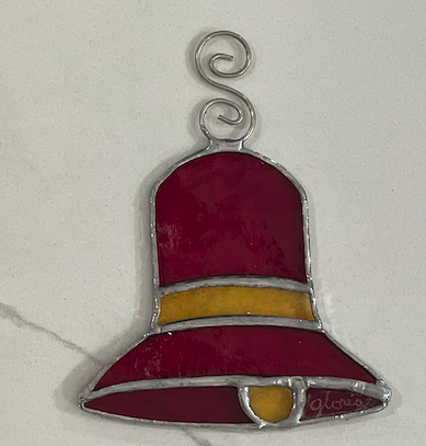 Red Bell with Yellow Stripe